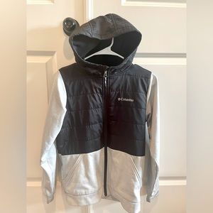 Columbia fleece lined jacket boys Large (14)